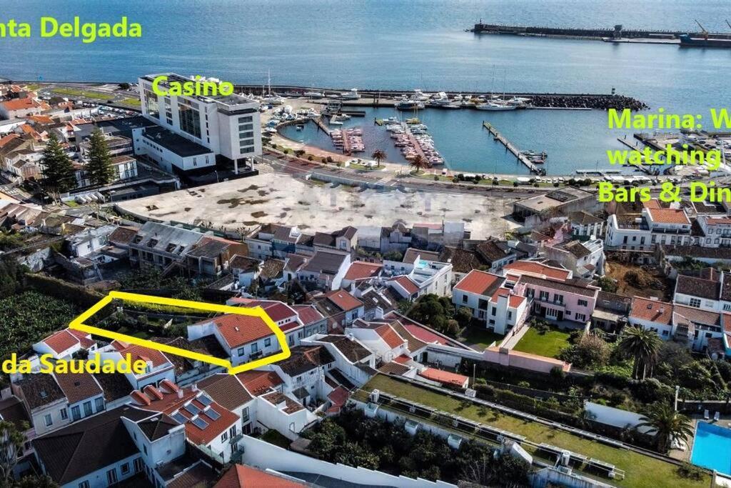 City Center, 200 Meters To Marina, Walk To Everything, Private Yard And Garden Ponta Delgada  Luaran gambar